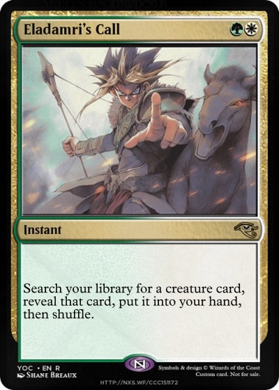 MTG エラダムリーの呼び声/Eladamri's Call 日本語【Foil】 197)《エラダムリーの呼び声/Eladamri's Call》[MH1] 金R | 日本