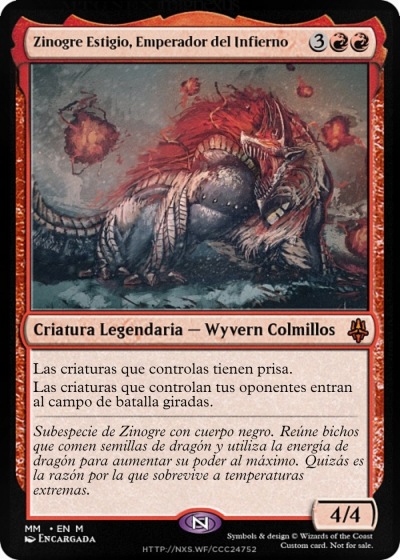 Zinogre Estigio, Emperador del Infierno
