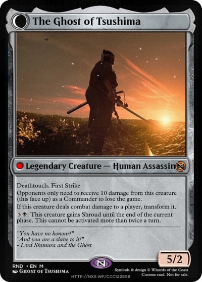 MTGNexus - Jin Sakai, Samurai // The Ghost of Tsushima