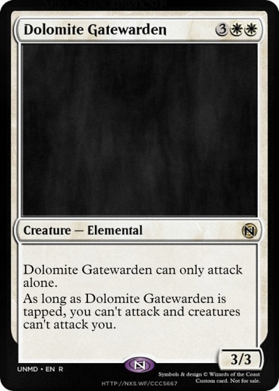 Dolomite Gatewarden