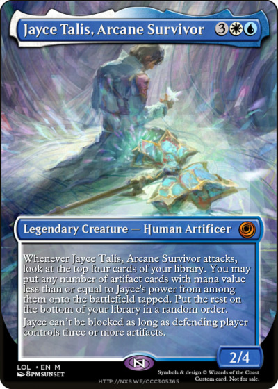 MTGNexus - Jayce Talis, Arcane Survivor