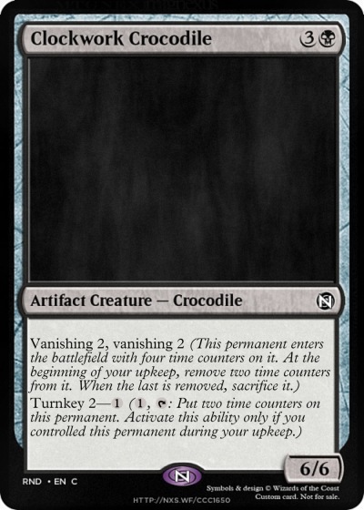 Clockwork Crocodile