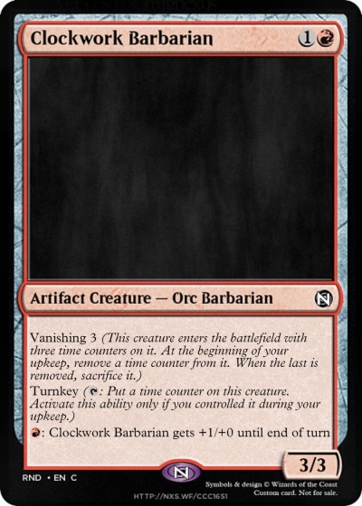 Clockwork Barbarian