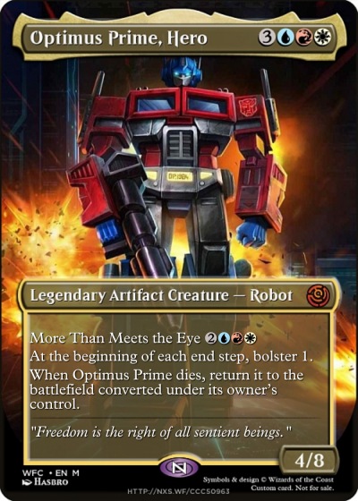 MTGNexus - Optimus Prime, Hero // Optimus Prime, Autobot Leader