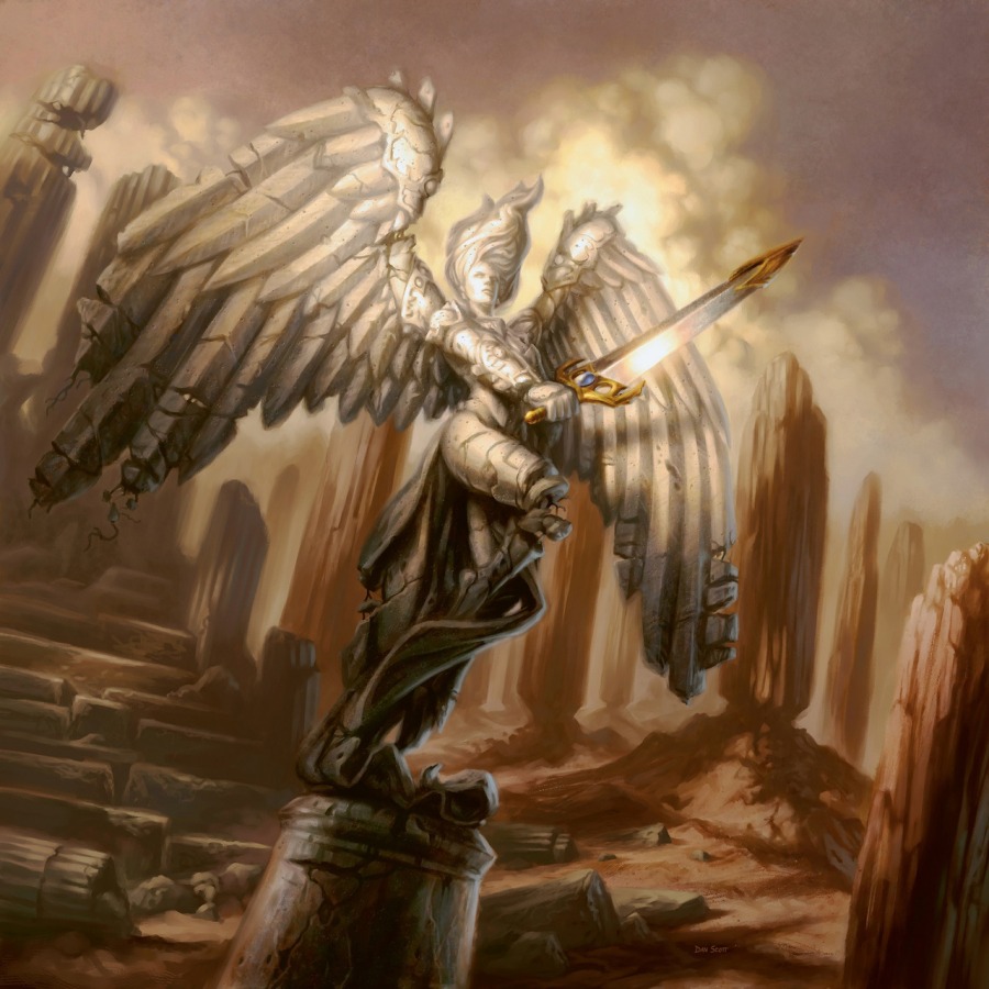 MTGNexus Akroma's Memorial Art by Dan Scott