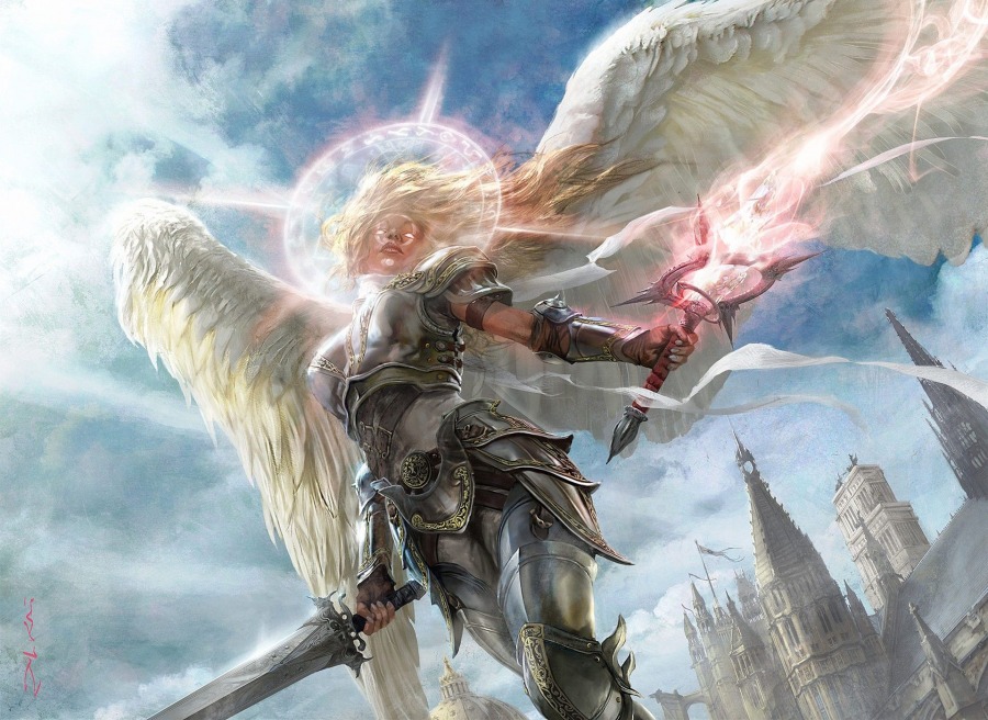 Angel of Serenity by Aleksi Briclot