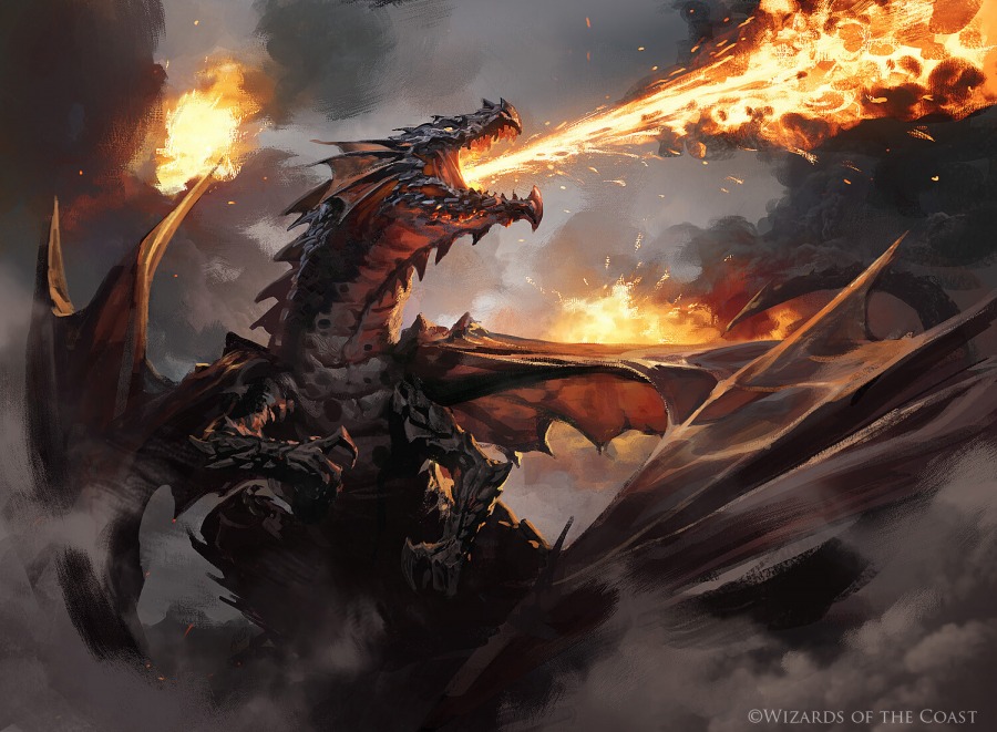 Drakuseth, Maw of Flames by Grzegorz Rutkowski