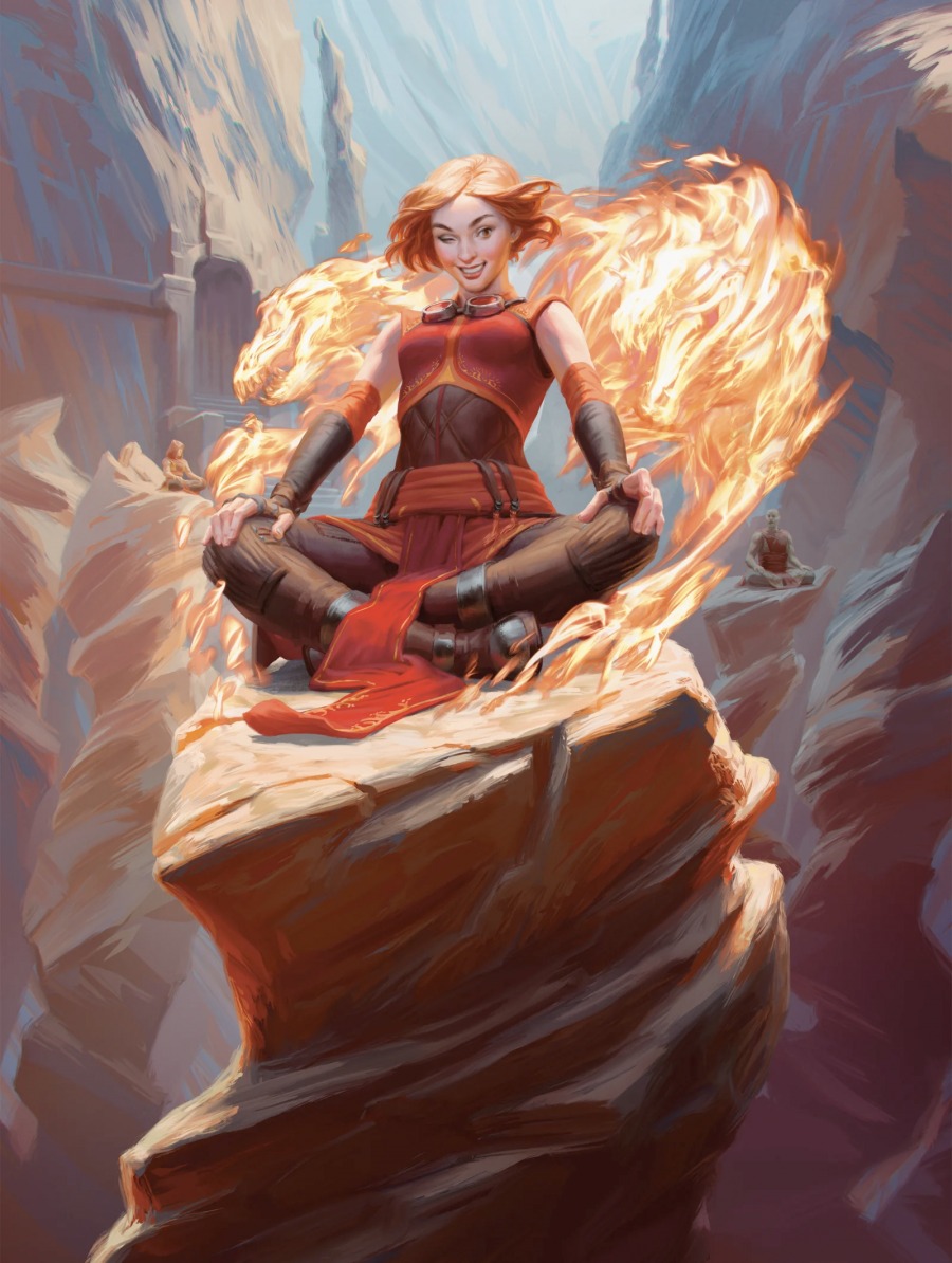 Chandra, Acolyte of Flame by Anna Steinbauer