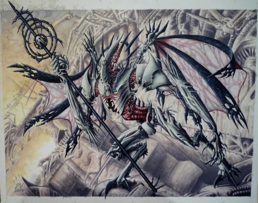 Yawgmoth Demon by Pete Venters