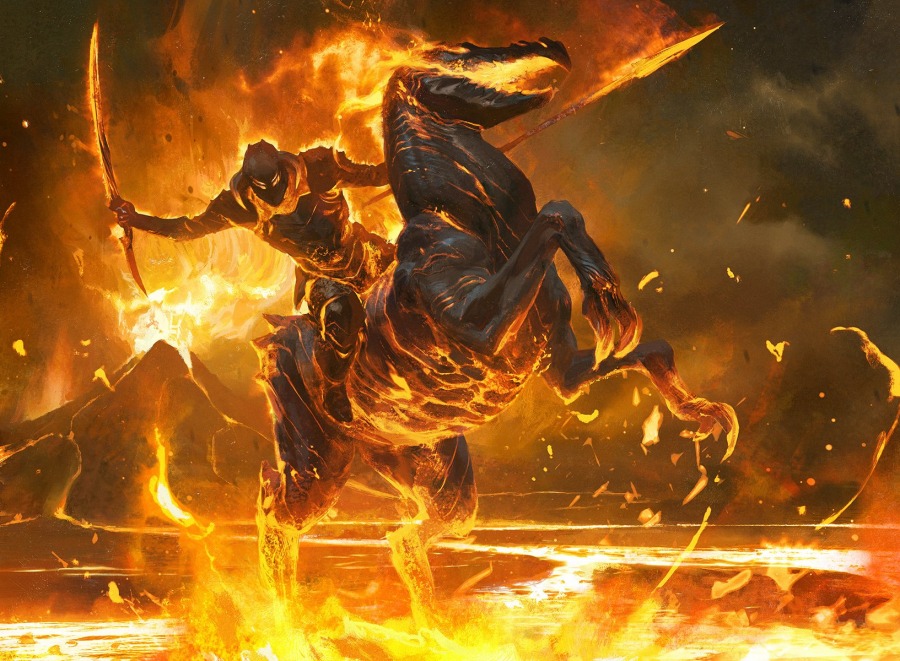 Cavalier of Flame by Wesley Burt