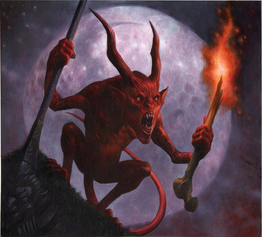 Devil token by Wayne England