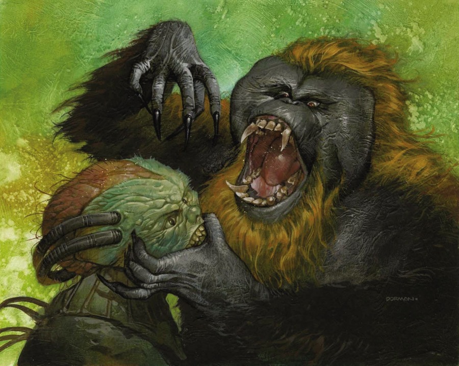 Savage Gorilla by Dave Dorman