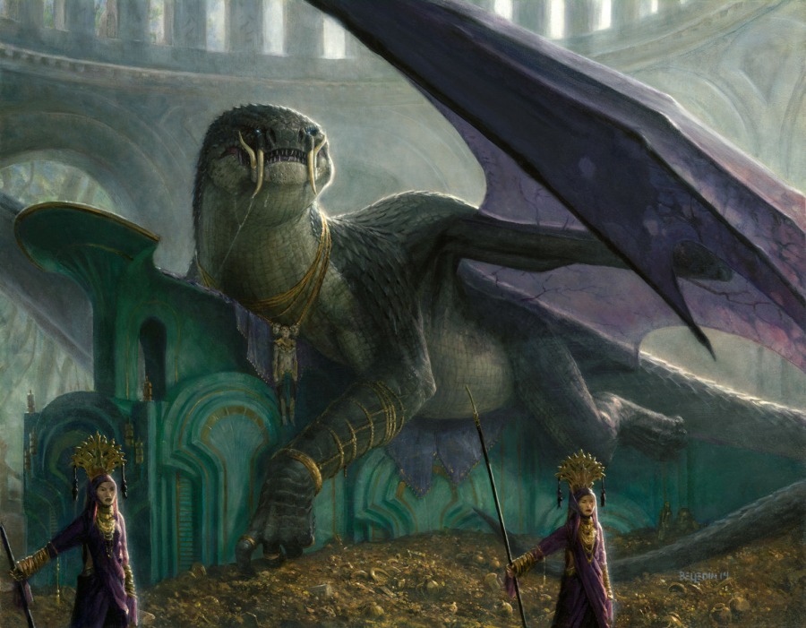 Dragonlord Silumgar by Steven Belledin