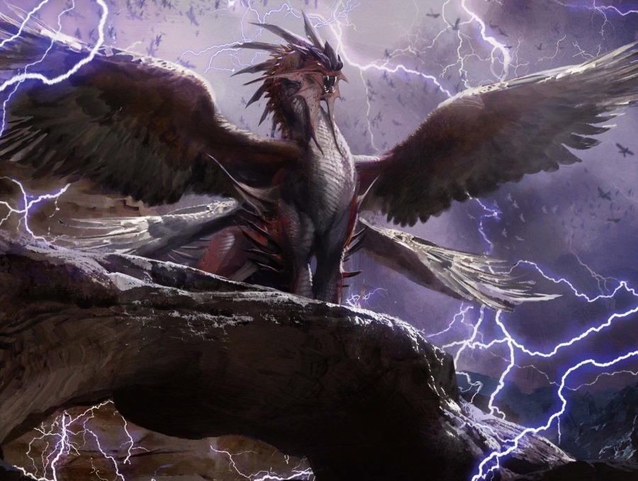 Dragonlord Kolaghan by Jaime Jones