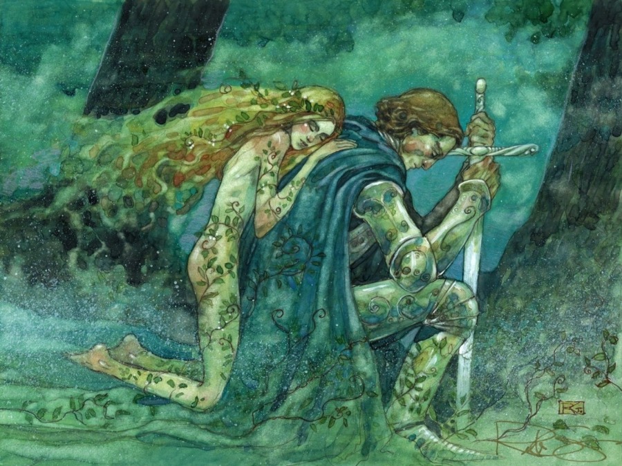 Gaea's Blessing by Rebecca Guay