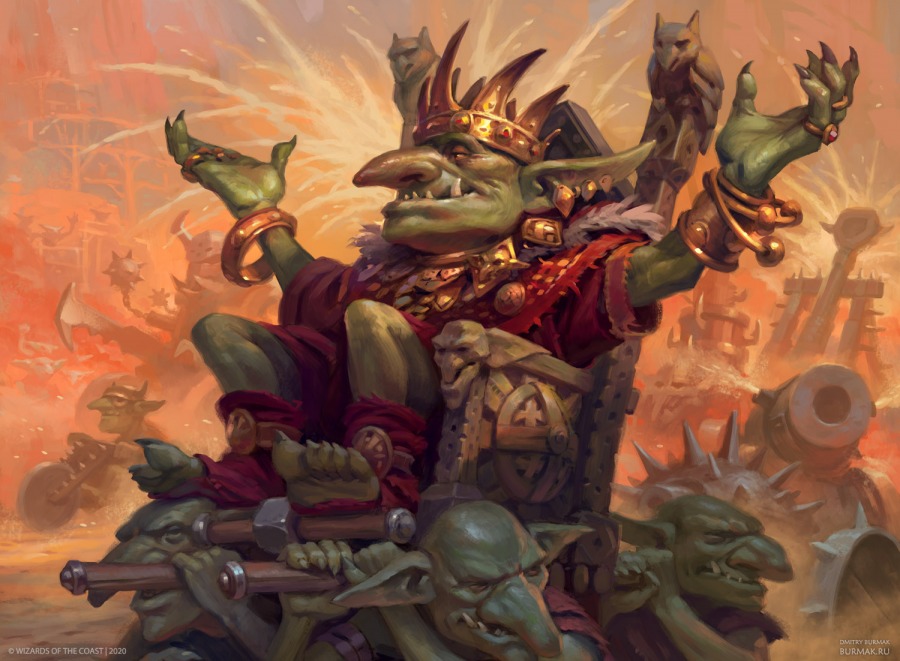 Muxus, Goblin Grandee by Dmitry Burmak