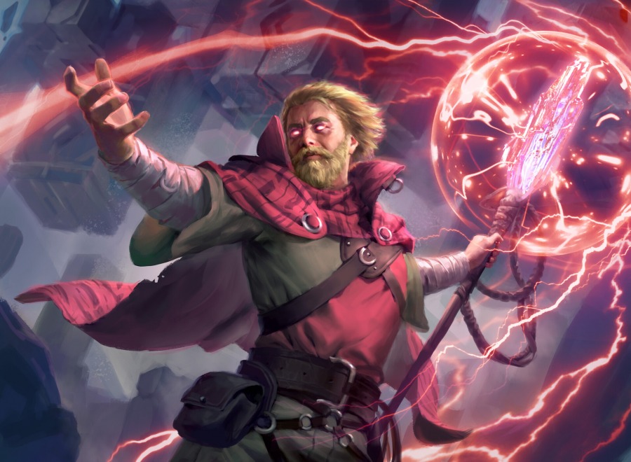 Thundering Sparkmage by Billy Christian