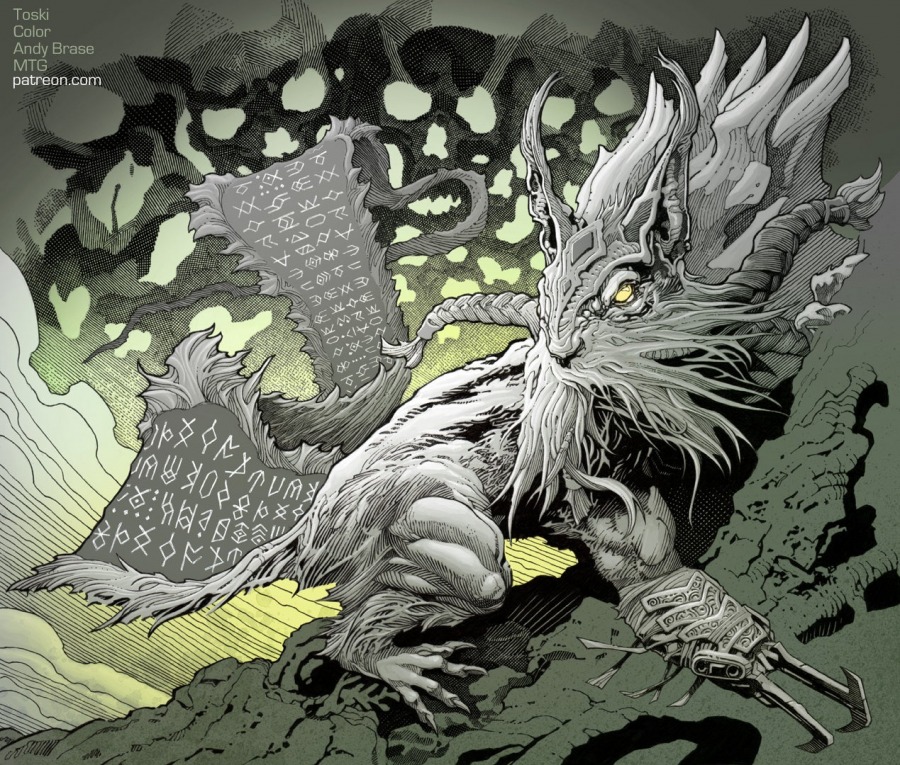 Toski, Bearer of Secrets by Andy Brase