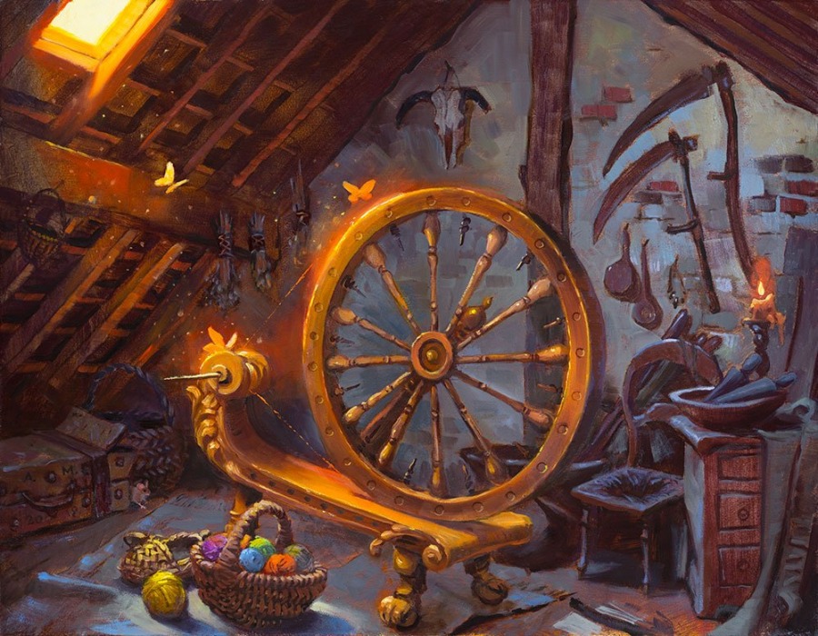 Spinning Wheel by Aaron Miller