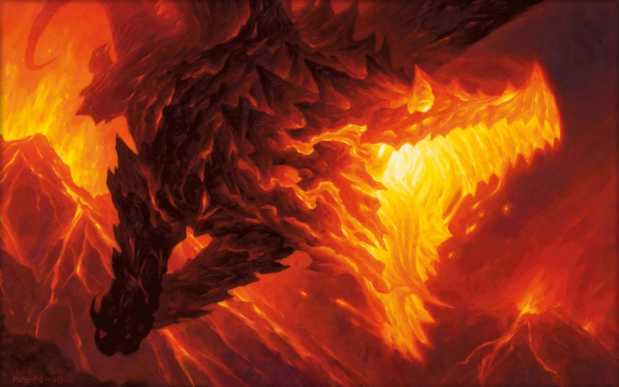 Volcanic Dragon by Chris Rahn