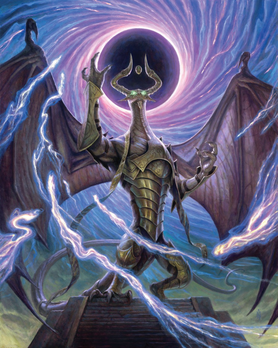 Nicol Bolas, Dragon-God by Matt Stewart