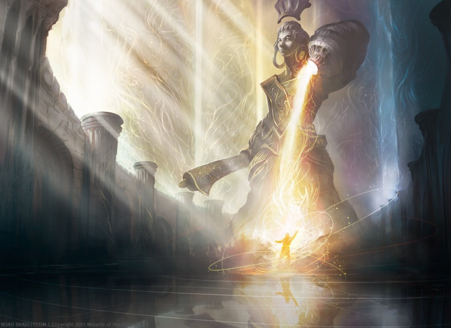 Font of Vigor by Noah Bradley