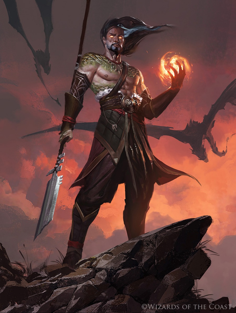 Sarkhan Fireblood by Grzegorz Rutkowski