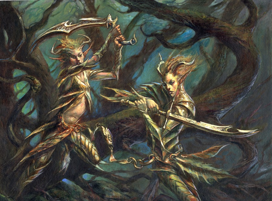 Wildslayer Elves by Dave Kendall