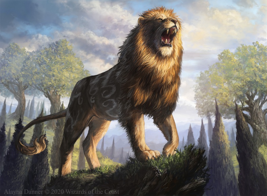 Bronzehide Lion by Alayna Danner