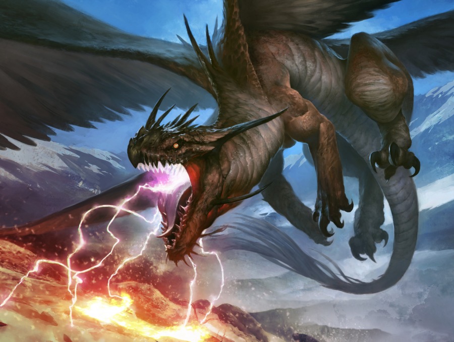 Shockmaw Dragon by Alejandro Mirabal
