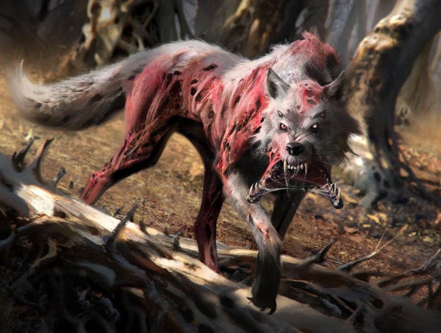 Scourge Wolf by Jama Jurabaev