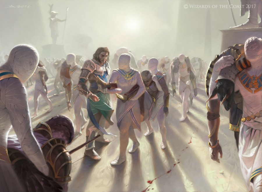 Anointed Procession by Victor Adame Minguez