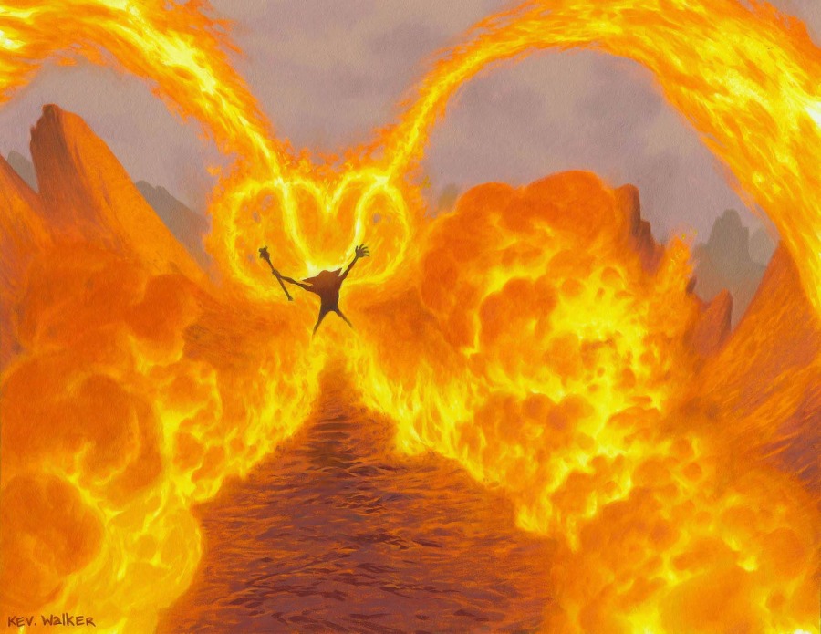 Pyromancer Ascension by Kev Walker