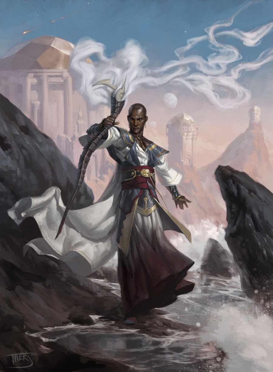 Teferi, Temporal Archmage by Tyler Jacobson
