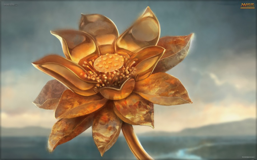 Gilded Lotus by Daniel Ljunggren