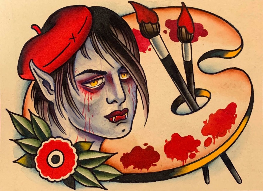 Blood Artist by Joshua Howard