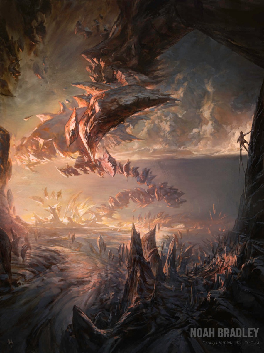 Needleverge Pathway by Noah Bradley