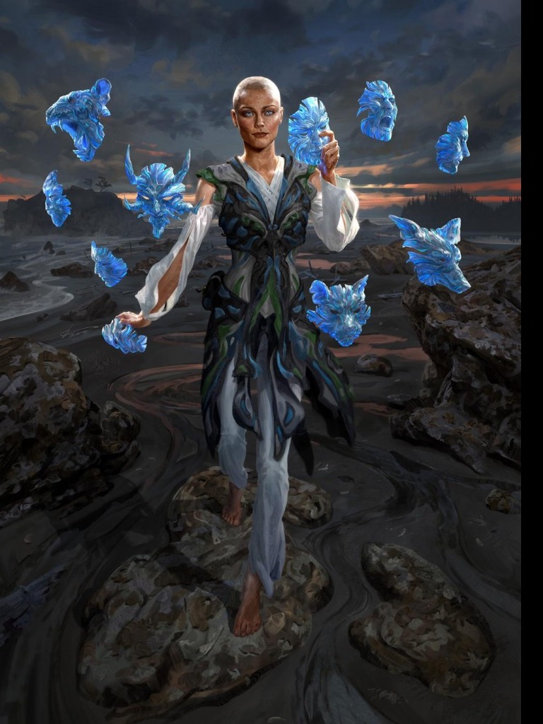 MTGNexus - Estrid, the Masked Art by Johannes Voss