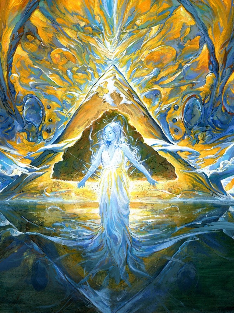 MTGNexus Song of Creation Art by Noah Bradley