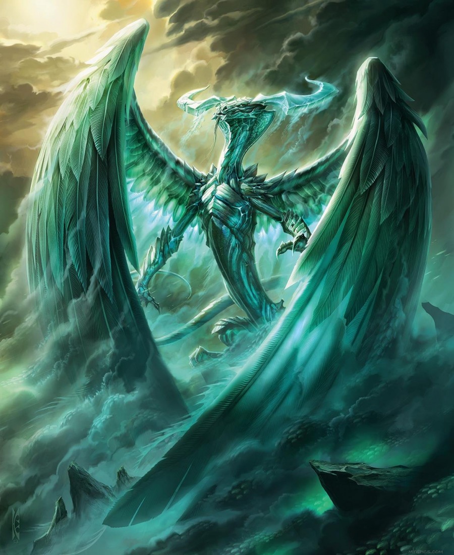 Ugin, the Spirit Dragon by Raymond Swanland