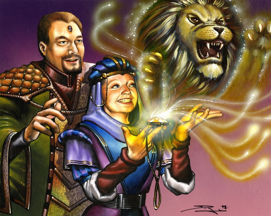 MTGNexus Quicksilver Amulet Art by Douglas Shuler