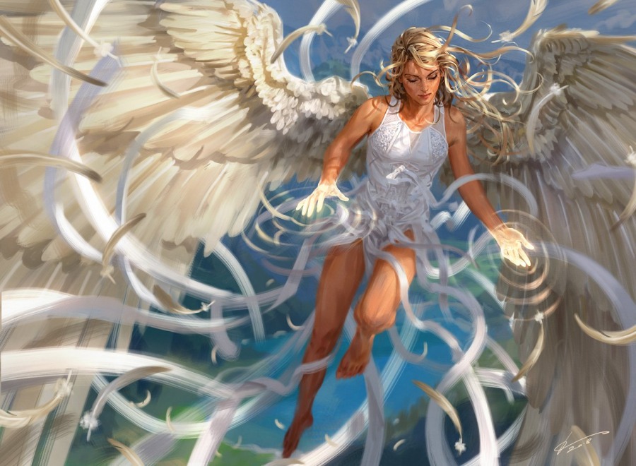 Angel of Vitality by Johannes Voss