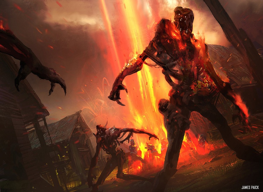 Bonfire of the Damned by James Paick