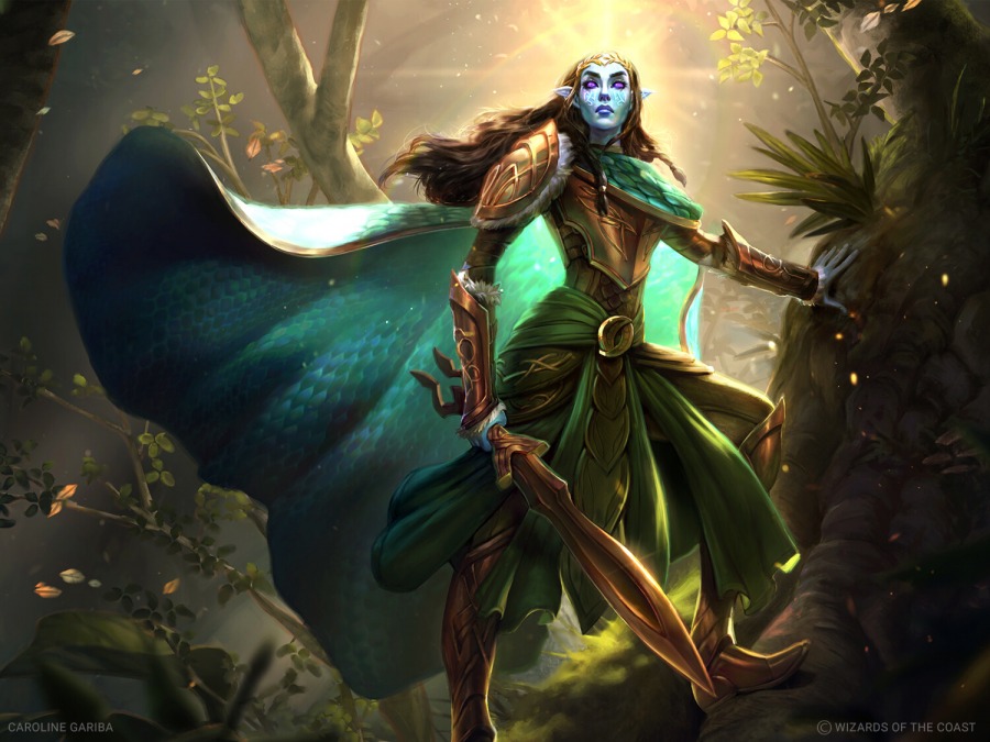 Mtgnexus Lathril Blade Of The Elves Art By Caroline Gariba Mtgnexus Lathril Blade Of The Elves Art By Caroline Gariba
