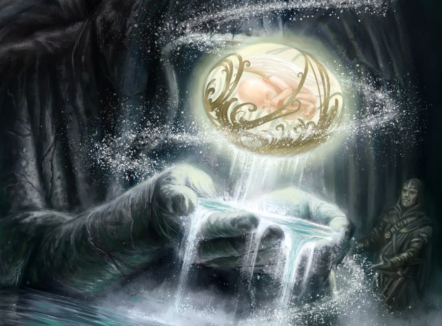 MTGNexus - Fountain of Youth Art by Dan Scott