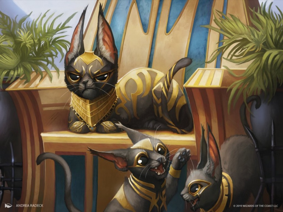 MTGNexus - Regal Caracal Art by Andrea Radeck