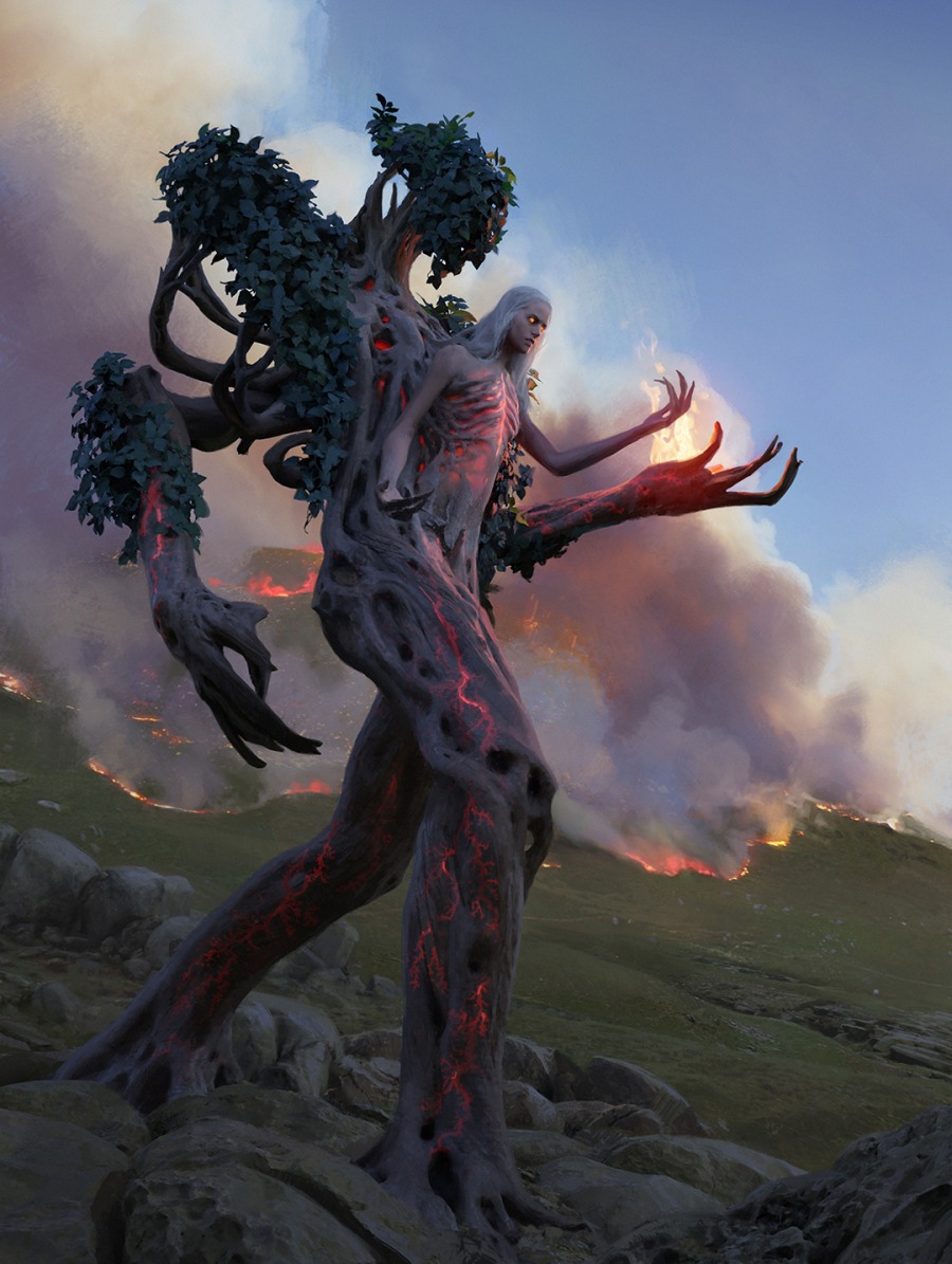MTGNexus - Wrenn and Six Art by Chase Stone