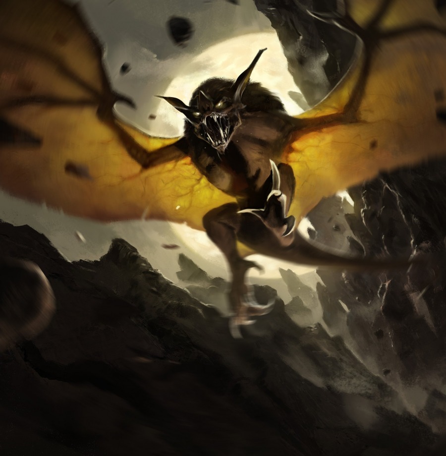 Dirge Bat by Paul Scott Canavan