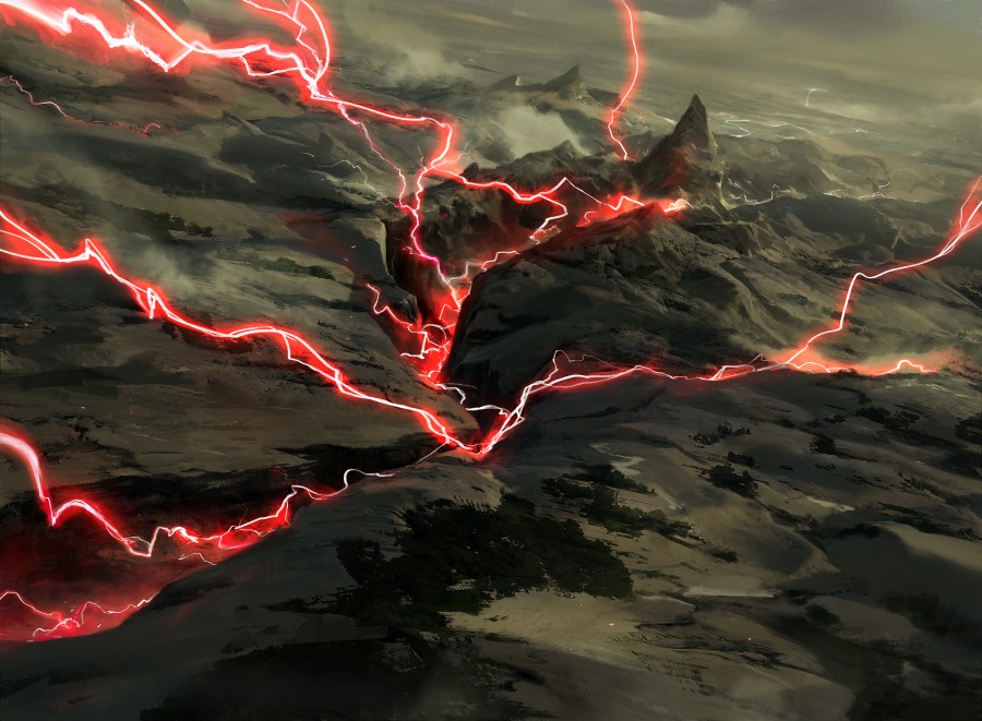Lightning Rift by Paul Scott Canavan