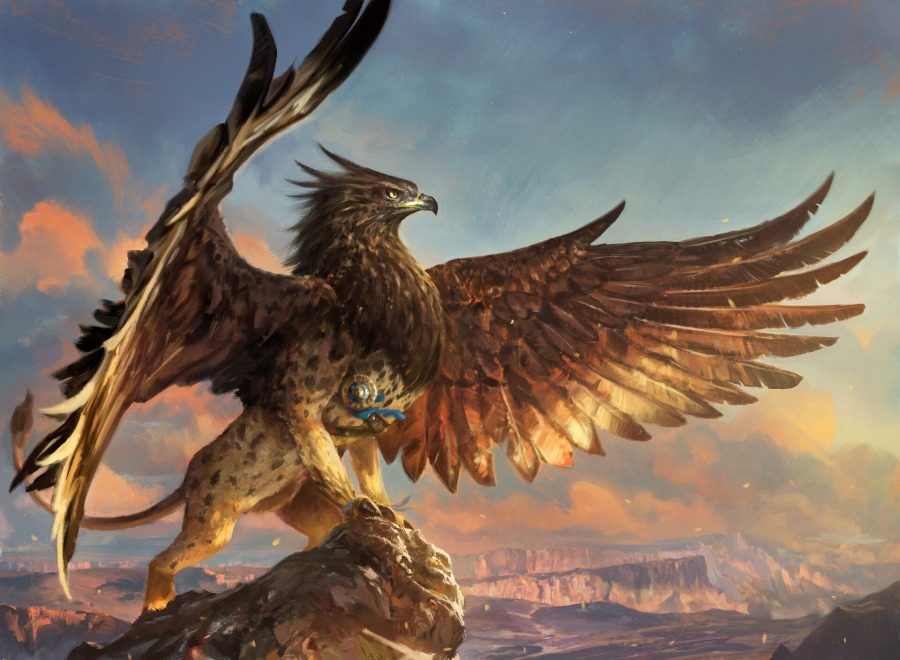 Goldmane Griffin by Paul Scott Canavan